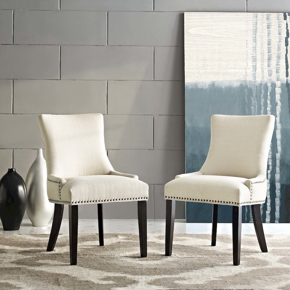 Marquis Fabric Dining Side Chair Set of 2. Picture 5
