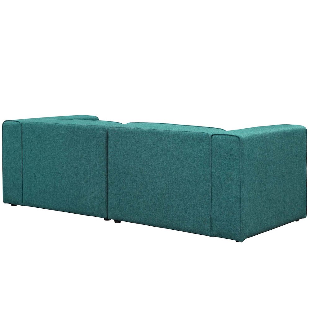 Mingle 2 Piece Upholstered Fabric Sectional Sofa Set. Picture 2