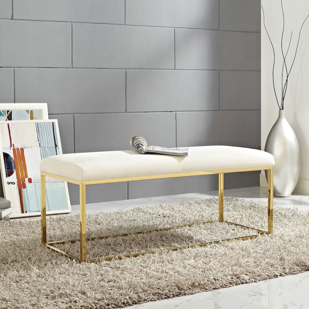 Anticipate Fabric Bench. Picture 4