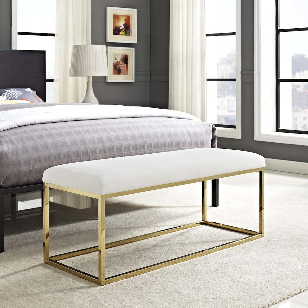 Anticipate Fabric Bench. Picture 5