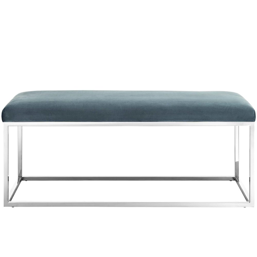 Anticipate Performance Velvet Bench. Picture 3