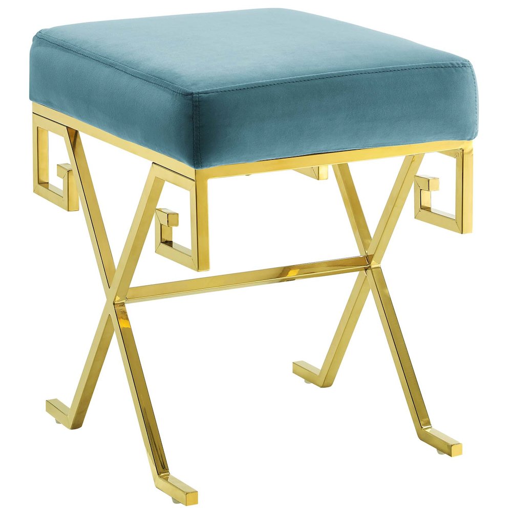 Twist Performance Velvet Bench. Picture 1