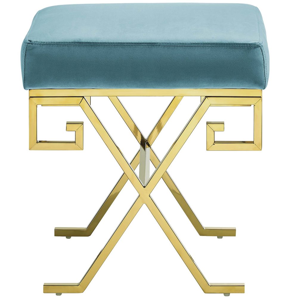Twist Performance Velvet Bench. Picture 2