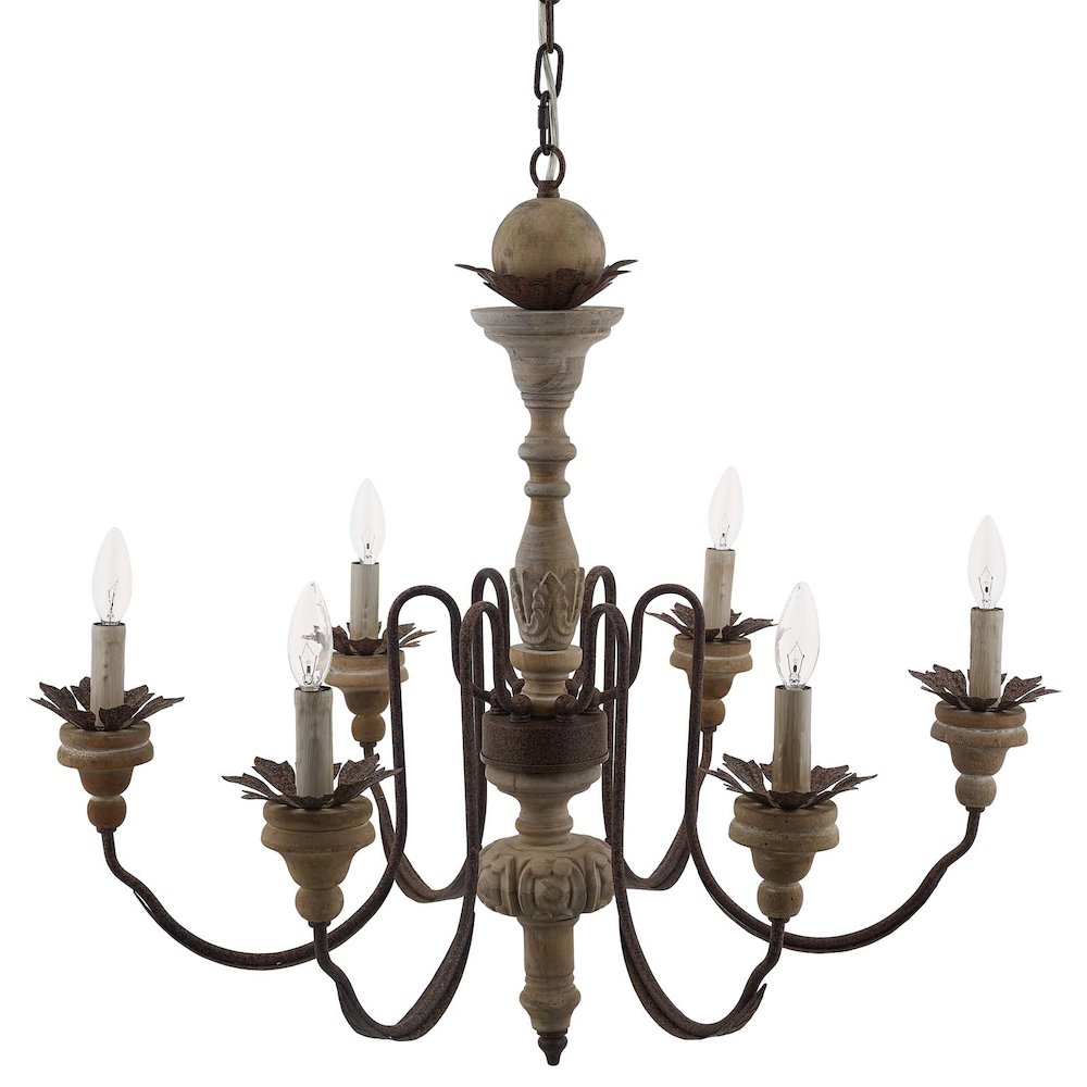 Bountiful Vintage French Pendant Ceiling Light Candelabra Chandelier. Picture 2