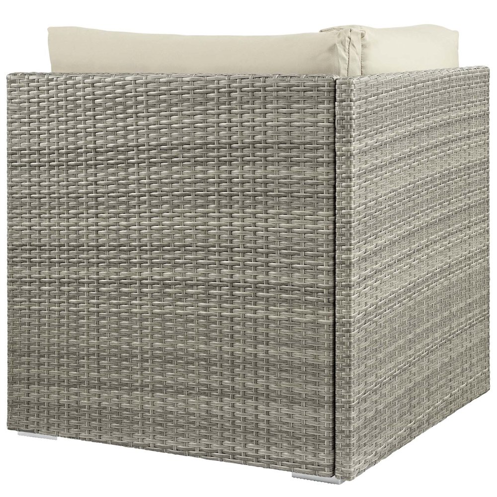 Repose Sunbrella Fabric Outdoor Patio Corner. Picture 3