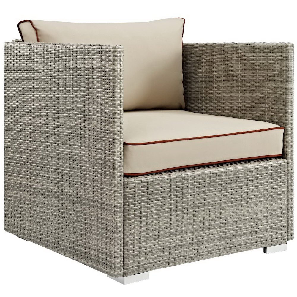 Repose Outdoor Patio Armchair. Picture 1