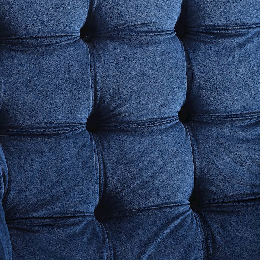 Suggest Button Tufted Performance Velvet Lounge Chair. Picture 5