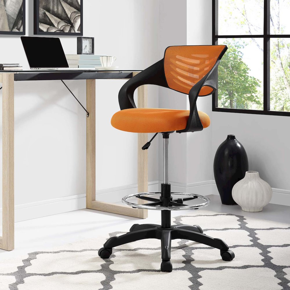 Thrive Mesh Drafting Chair. Picture 7