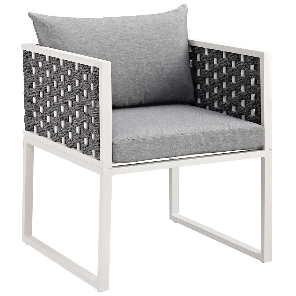 Stance Outdoor Patio Aluminum Dining Armchair. Picture 1