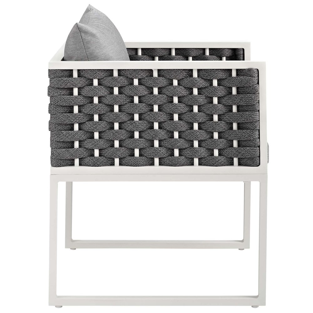 Stance Outdoor Patio Aluminum Dining Armchair. Picture 2
