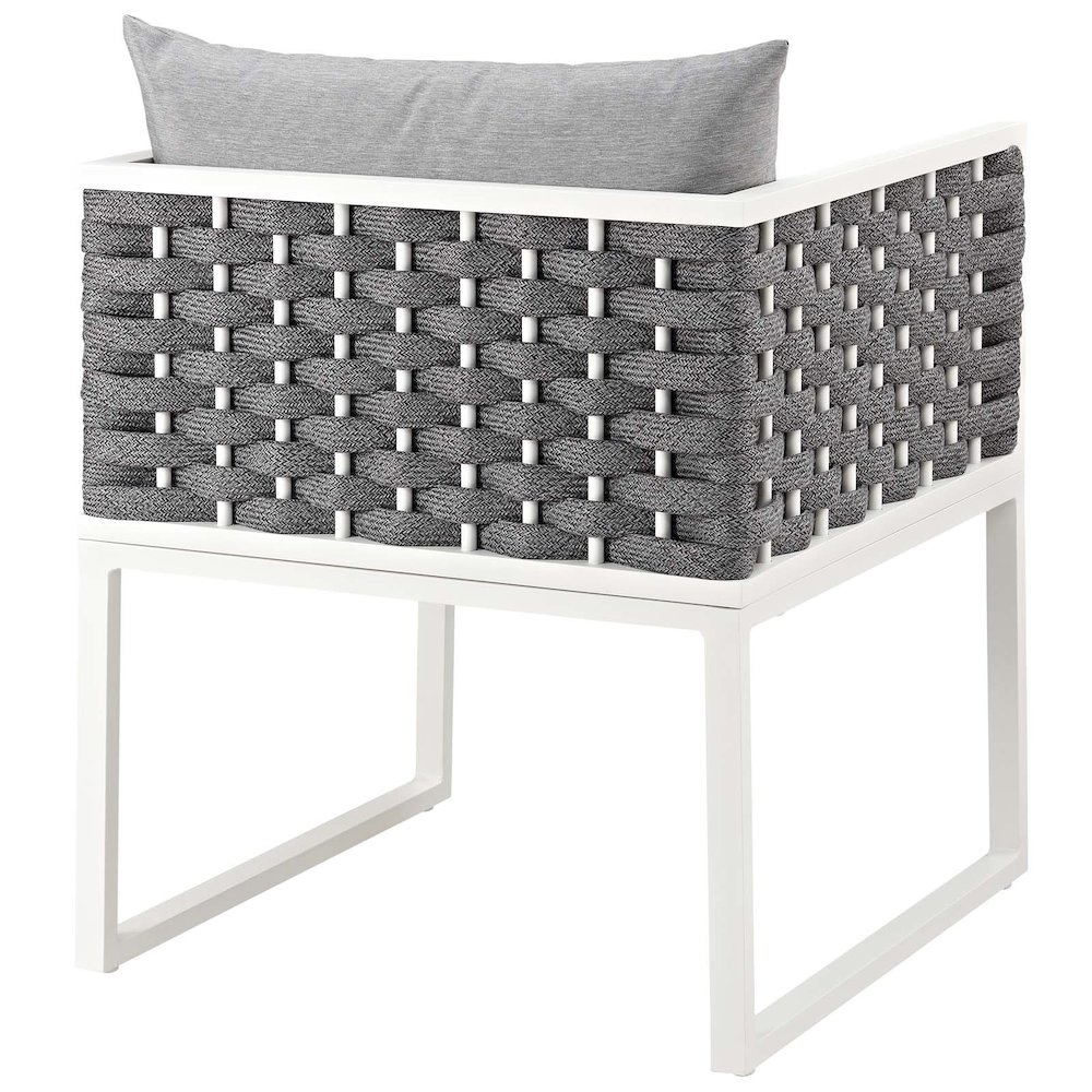 Stance Outdoor Patio Aluminum Dining Armchair. Picture 3