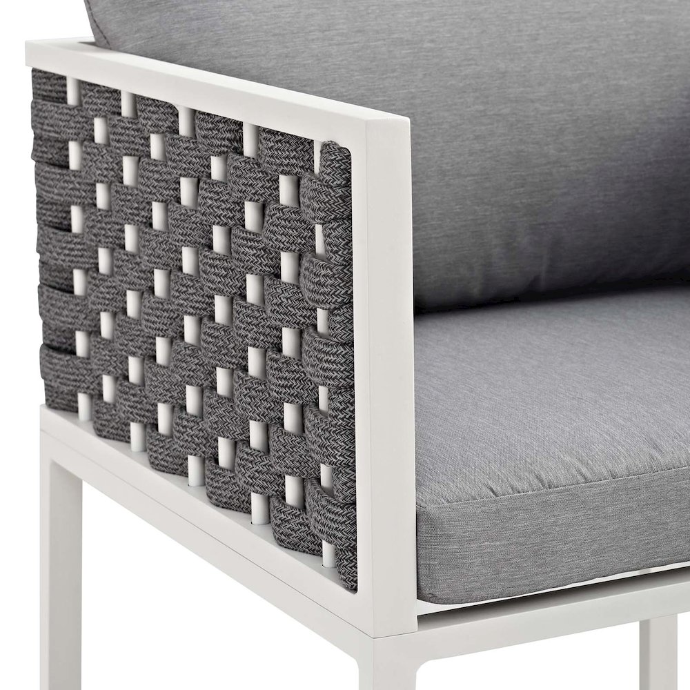Stance Outdoor Patio Aluminum Dining Armchair. Picture 4