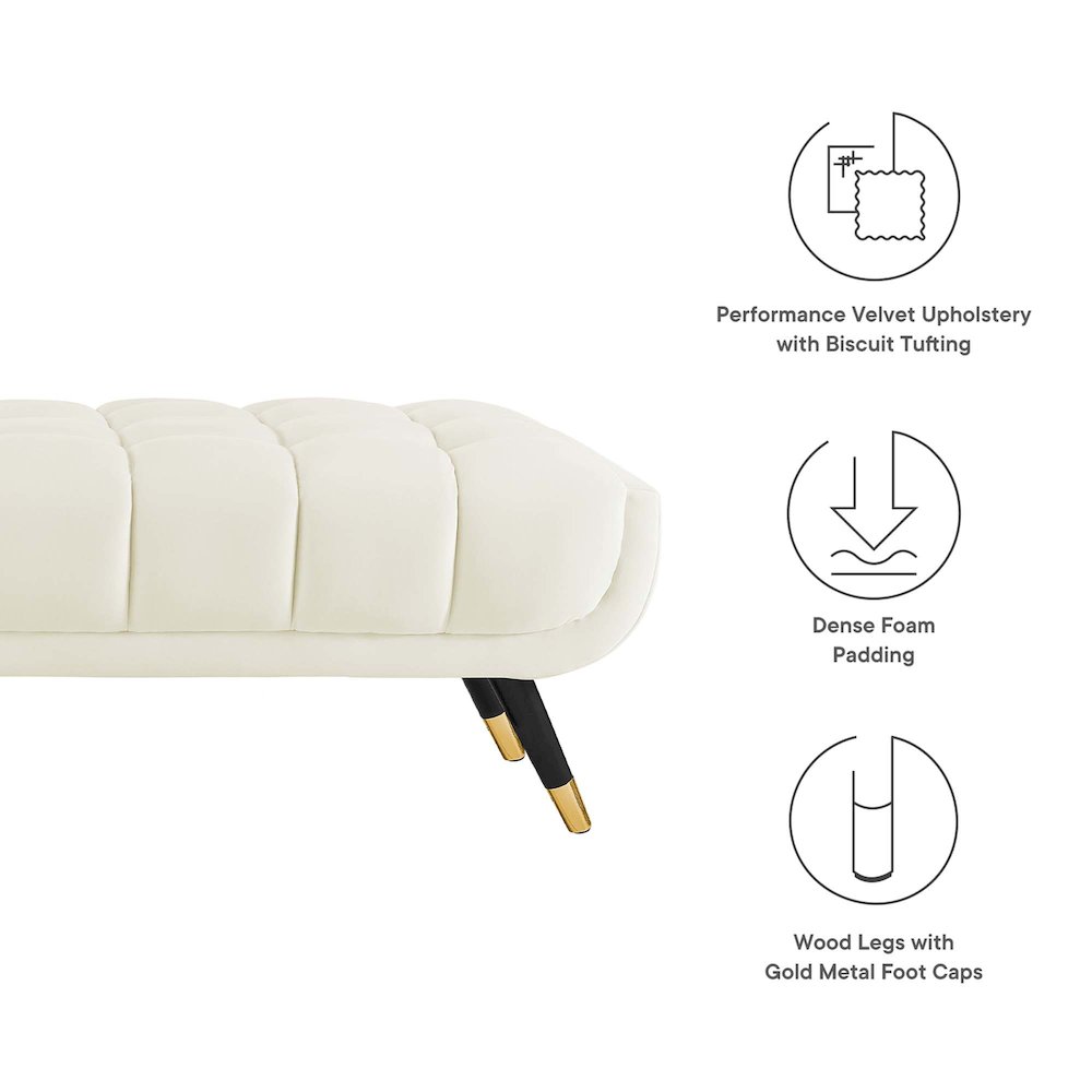 Adept Performance Velvet Bench. Picture 2