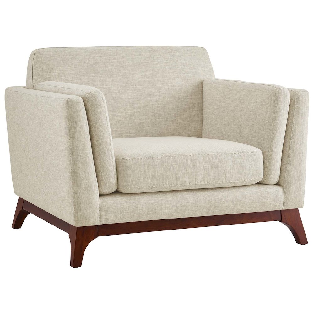 Chance Upholstered Fabric Armchair. Picture 1