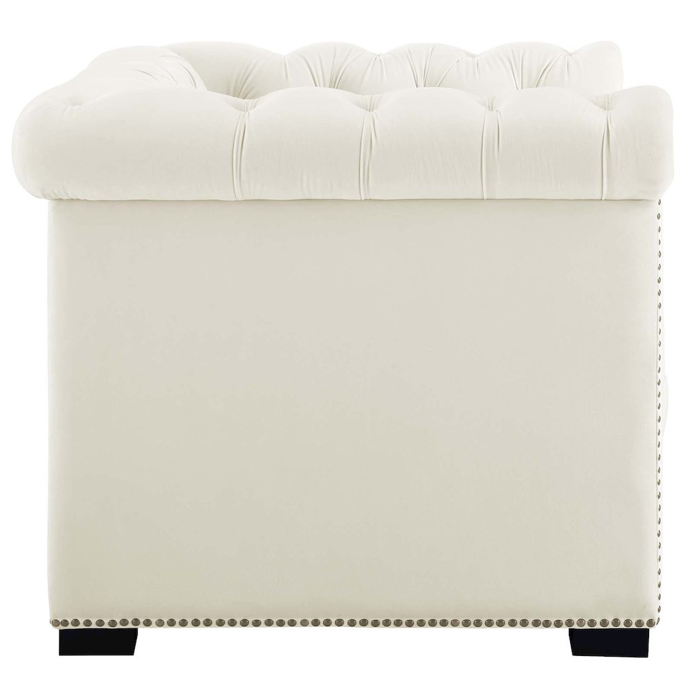 Heritage Performance Velvet Armchair. Picture 2