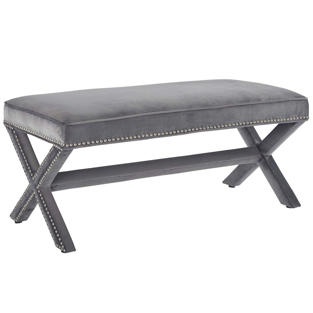 Rivet Performance Velvet Bench. Picture 1