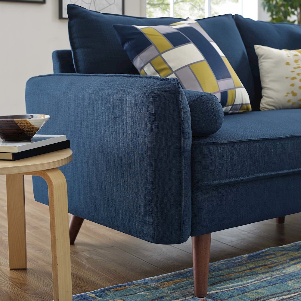 Revive Upholstered Fabric Loveseat. Picture 6