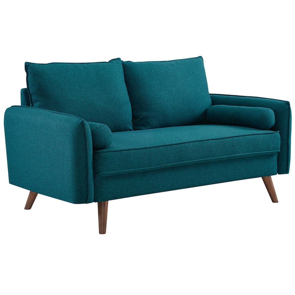 Revive Upholstered Fabric Loveseat. Picture 1
