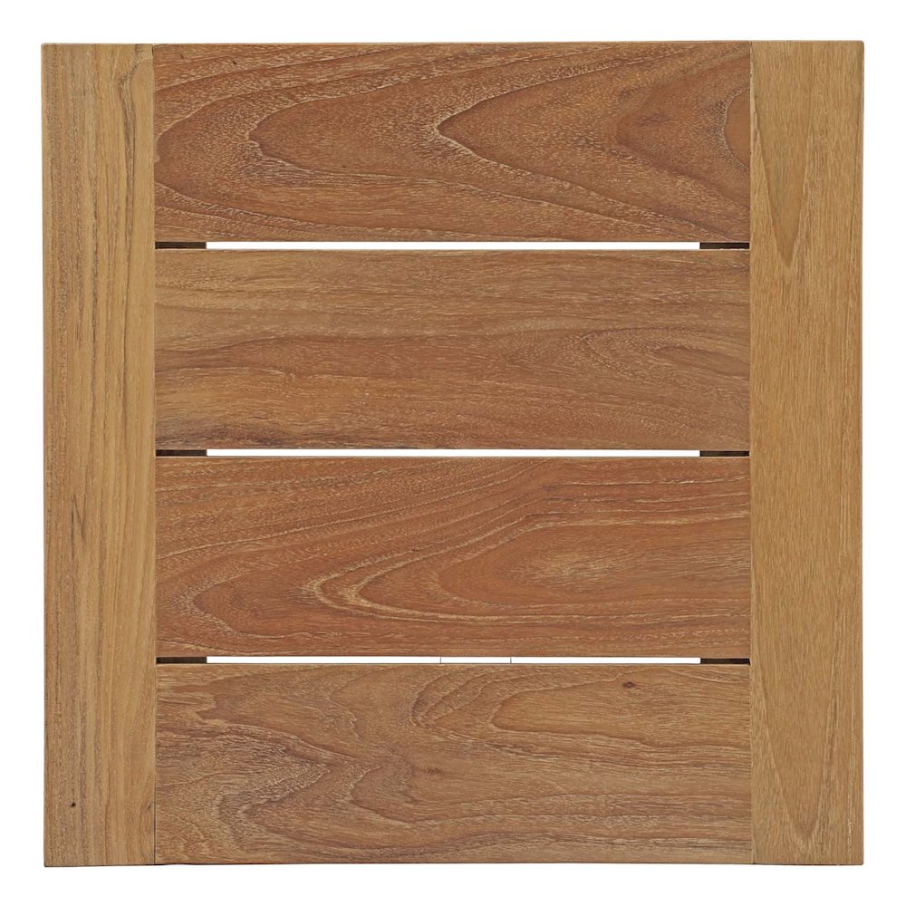 Bayport 5 Piece Outdoor Patio Teak Set. Picture 7