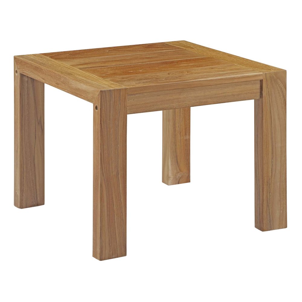 Upland 5 Piece Outdoor Patio Teak Set. Picture 6