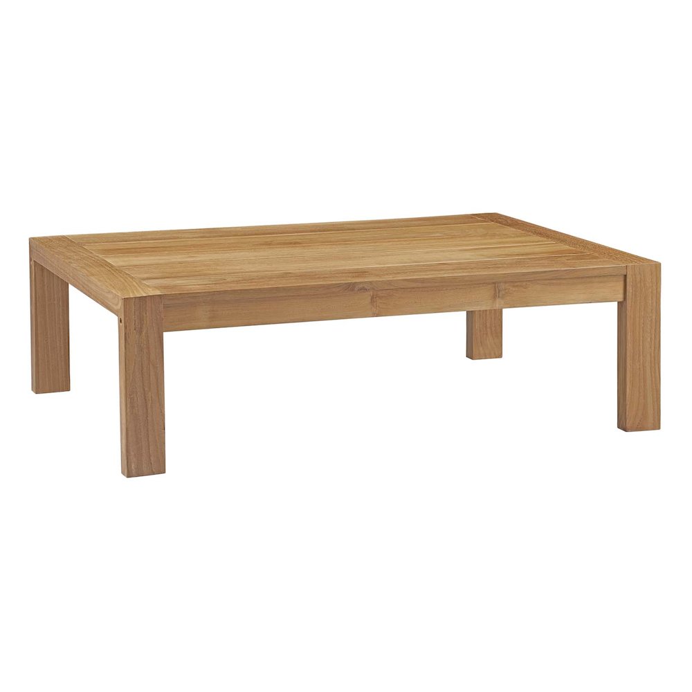 Upland 4 Piece Outdoor Patio Teak Set. Picture 6