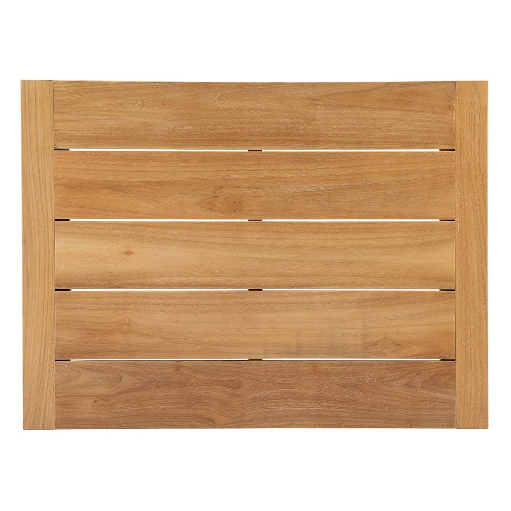 Upland 4 Piece Outdoor Patio Teak Set. Picture 7