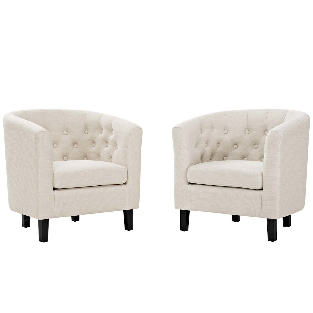 Prospect 2 Piece Upholstered Fabric Armchair Set. Picture 1