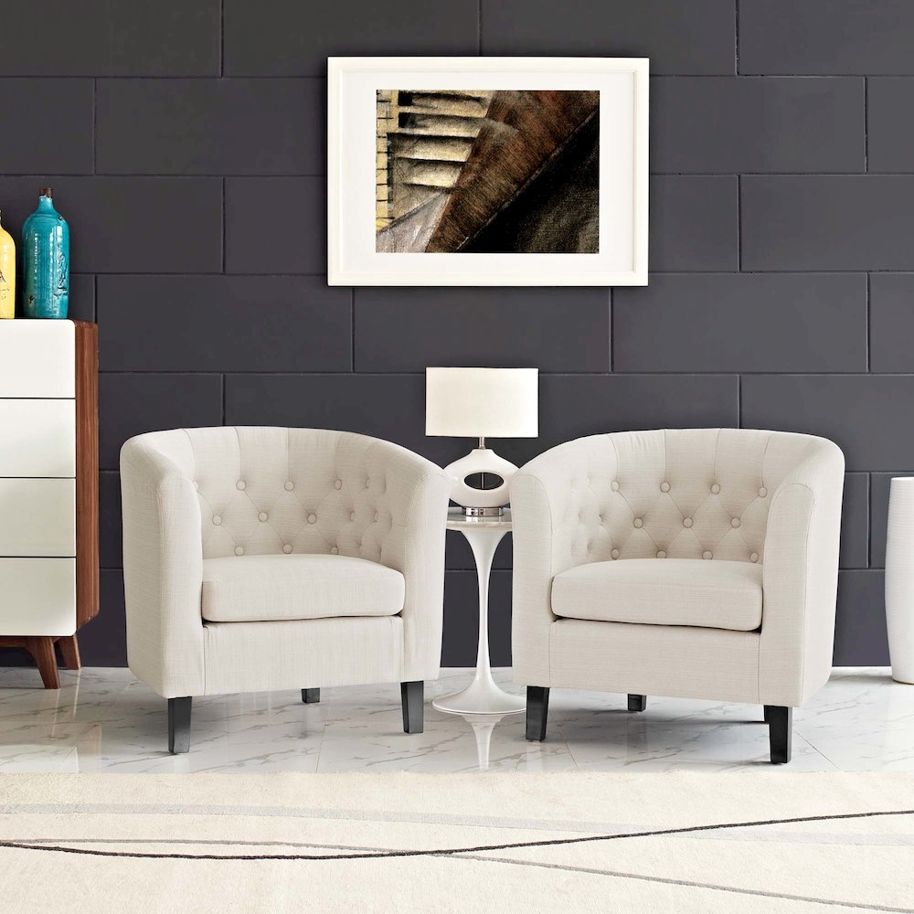 Prospect 2 Piece Upholstered Fabric Armchair Set. Picture 6