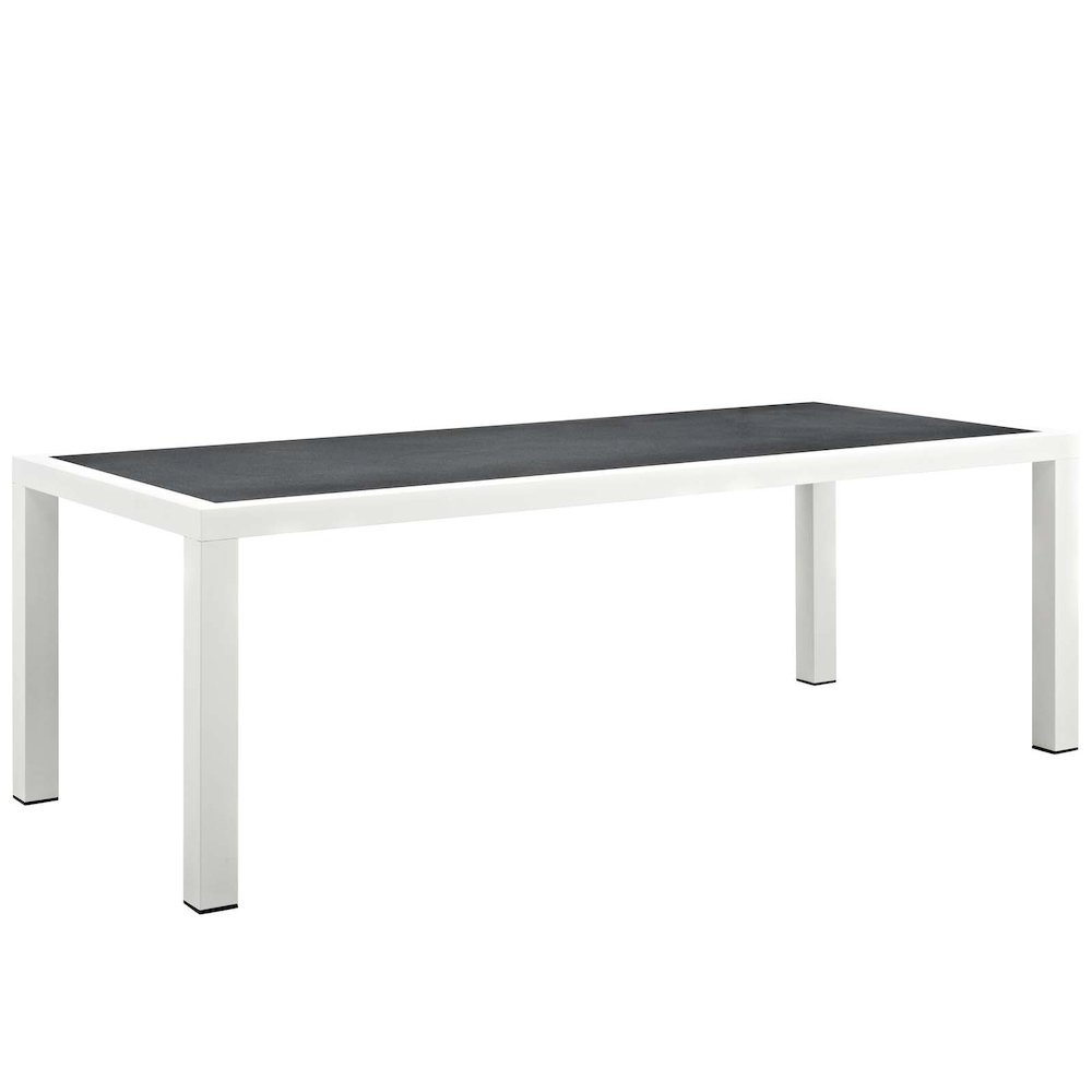 Stance 7 Piece Outdoor Patio Aluminum Dining Set. Picture 7