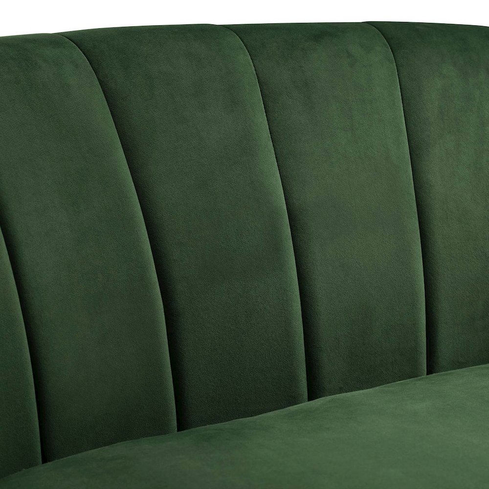 Prospect Channel Tufted Performance Velvet Armchair. Picture 5