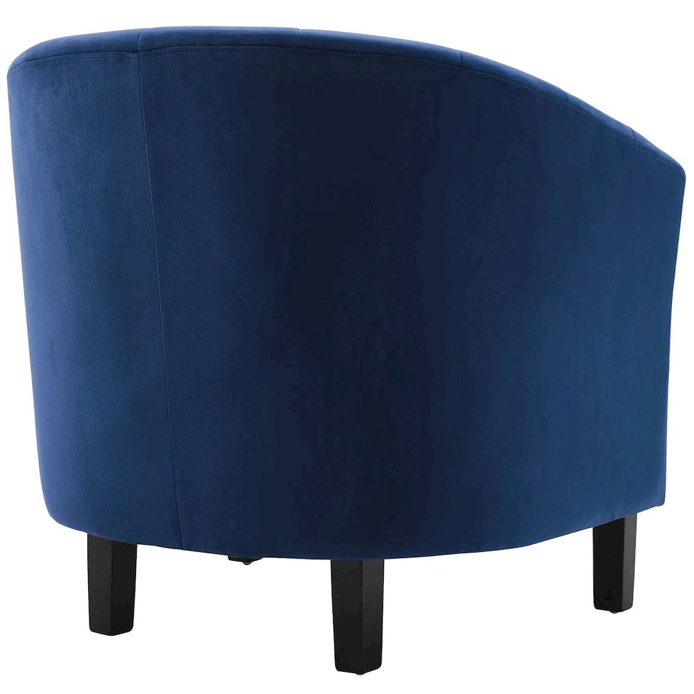 Prospect Channel Tufted Performance Velvet Armchair. Picture 2