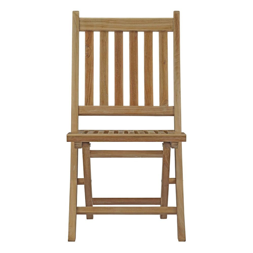 Marina 9 Piece Outdoor Patio Teak Dining Set. Picture 4