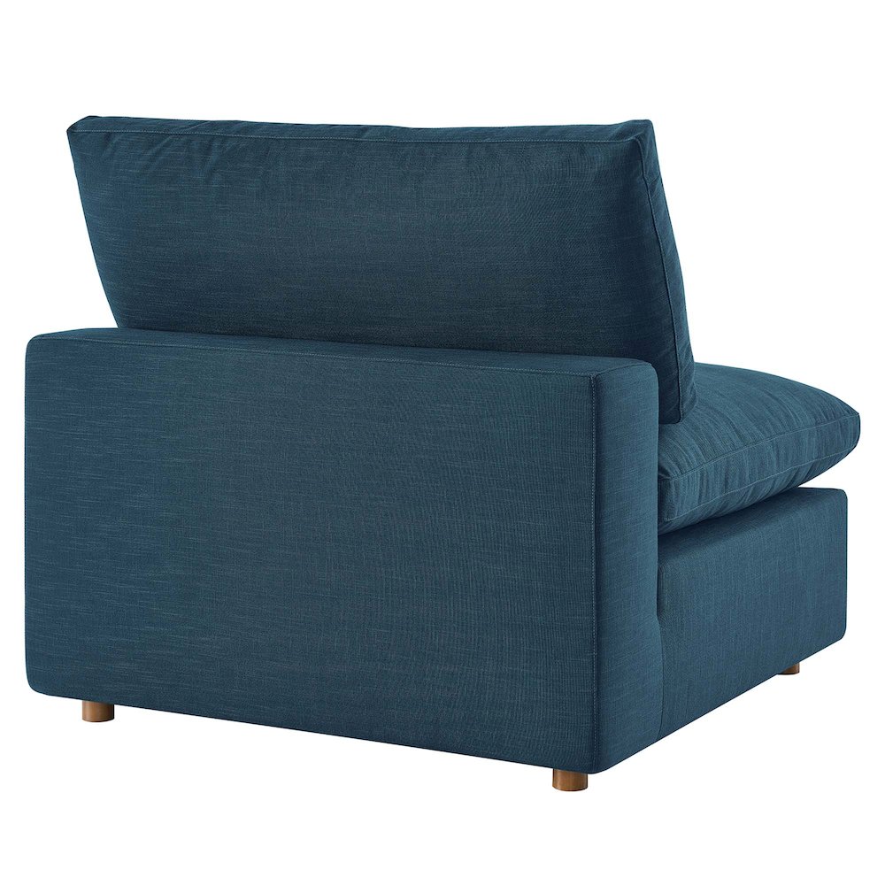 Commix Down Filled Overstuffed Armless Chair. Picture 3