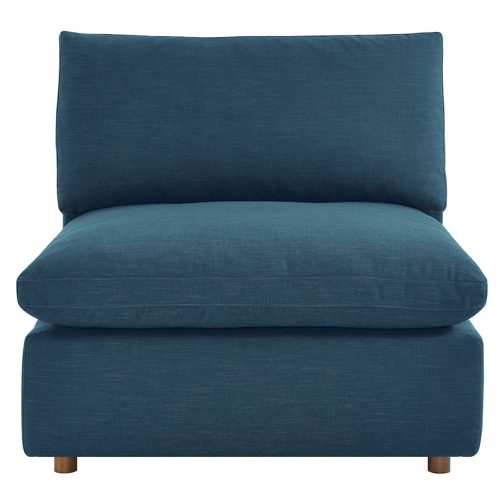 Commix Down Filled Overstuffed Armless Chair. Picture 5