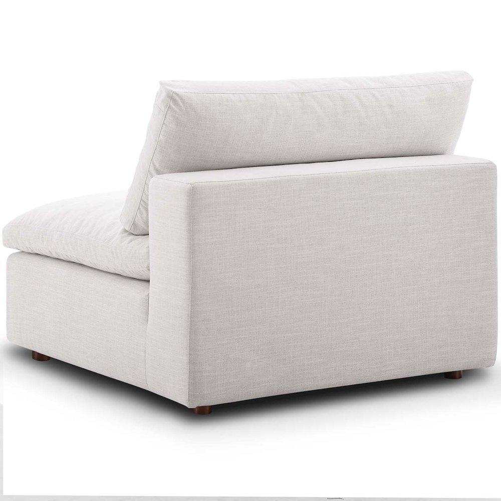 Commix Down Filled Overstuffed Armless Chair. Picture 2