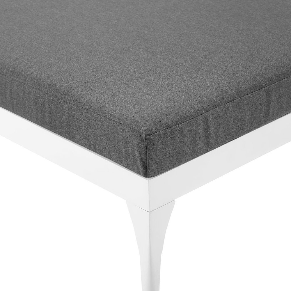Perspective Cushion Outdoor Patio Chaise Lounge Chair. Picture 6