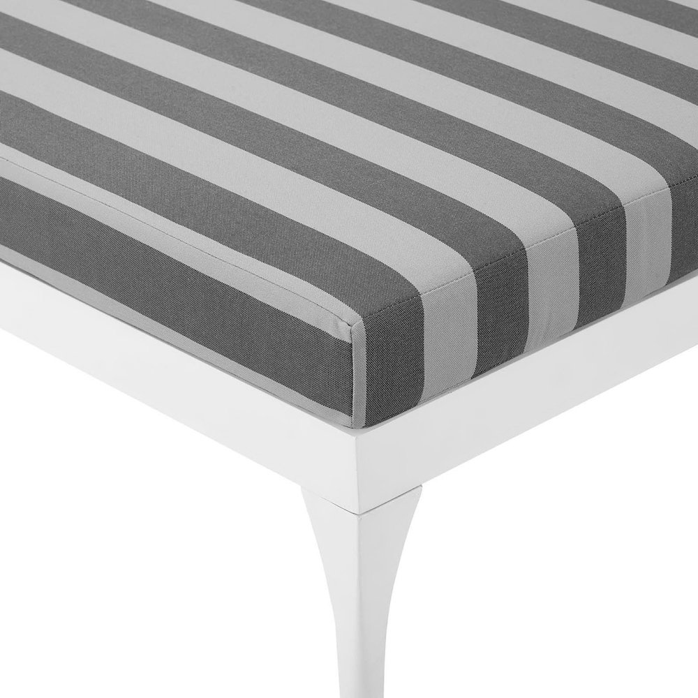 Perspective Cushion Outdoor Patio Chaise Lounge Chair. Picture 6