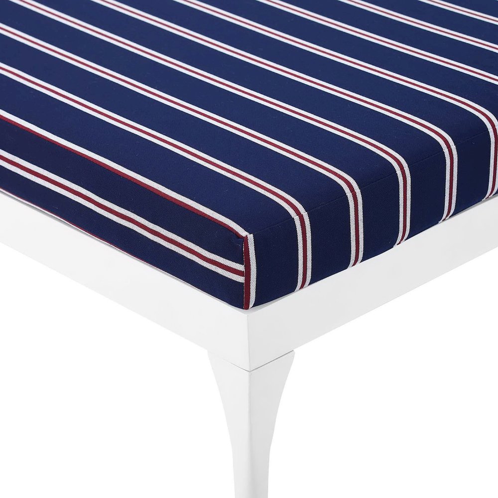 Perspective Cushion Outdoor Patio Chaise Lounge Chair. Picture 6