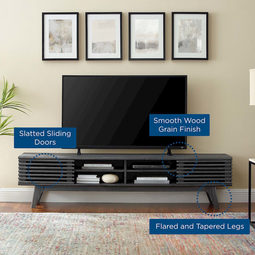 Render 70" Entertainment Center TV Stand. Picture 8