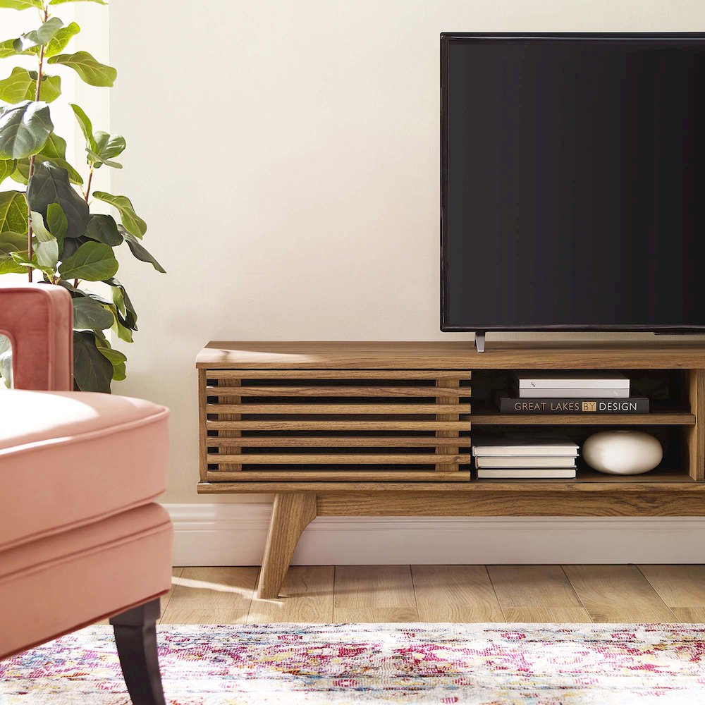 Render 70" Entertainment Center TV Stand. Picture 8