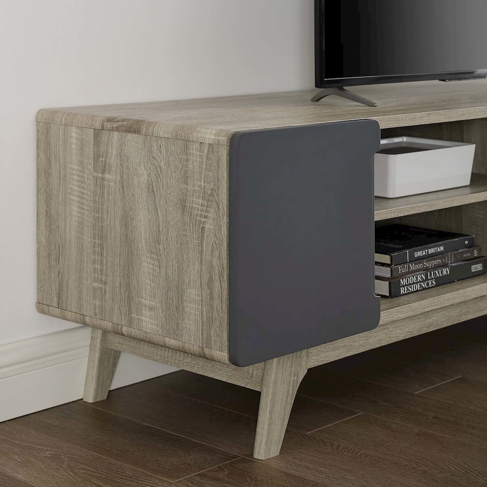 Tread 70" Media Console TV Stand. Picture 7