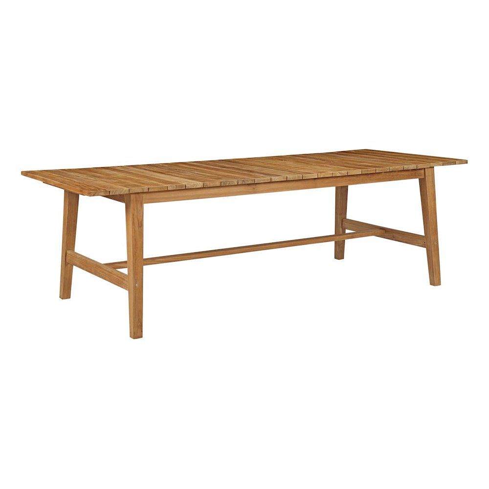 Marina 7 Piece Outdoor Patio Teak Dining Set. Picture 5