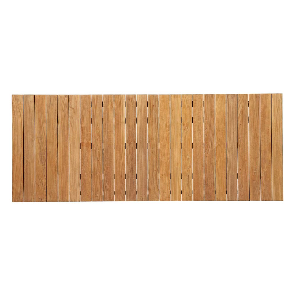 Marina 7 Piece Outdoor Patio Teak Dining Set. Picture 6