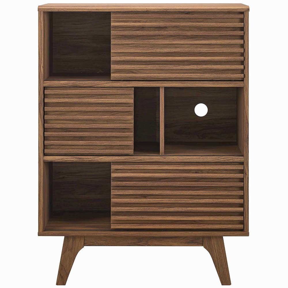 Render Three-Tier Display Storage Cabinet Stand. Picture 5