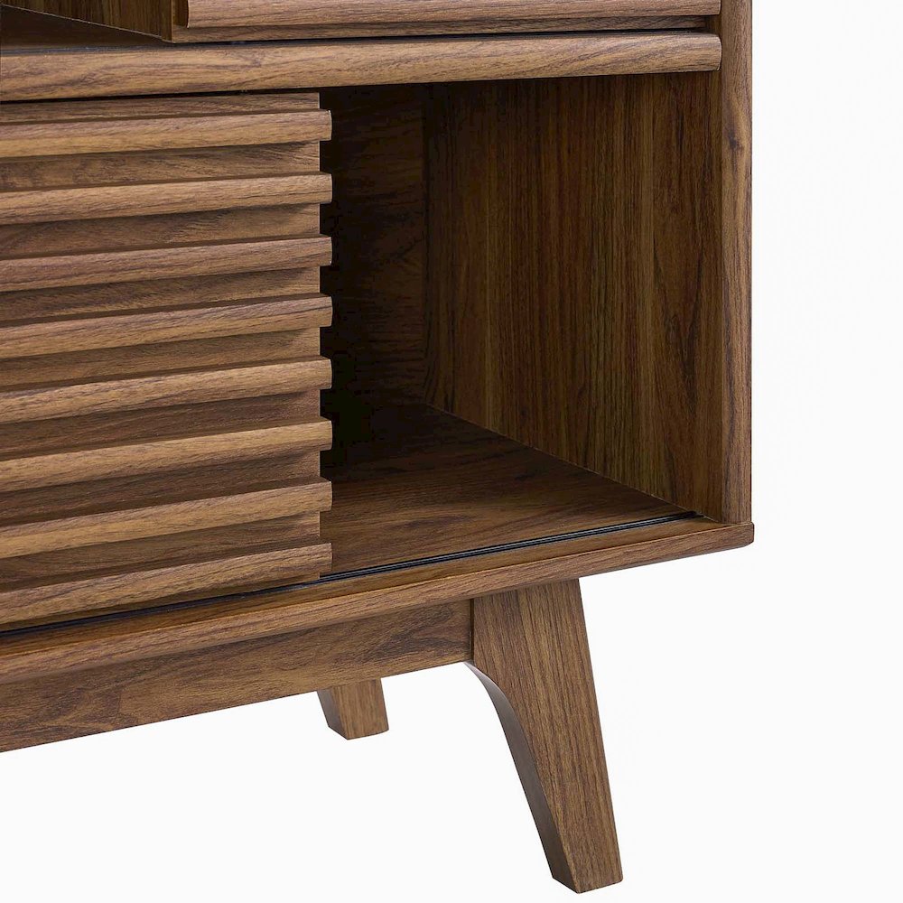 Render Three-Tier Display Storage Cabinet Stand. Picture 6
