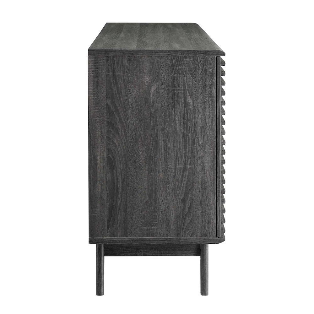 Render 63" Sideboard Buffet Table or TV Stand. Picture 3