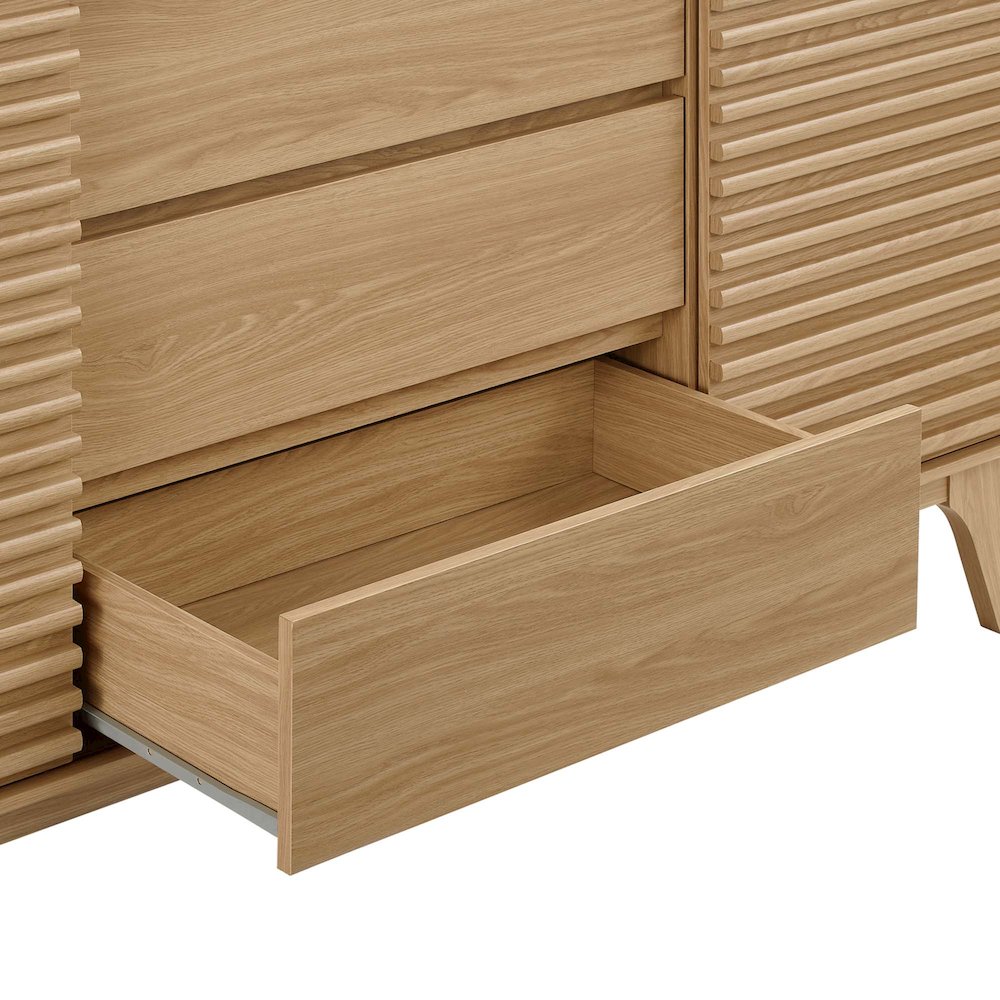 Render 63" Sideboard Buffet Table or TV Stand. Picture 2