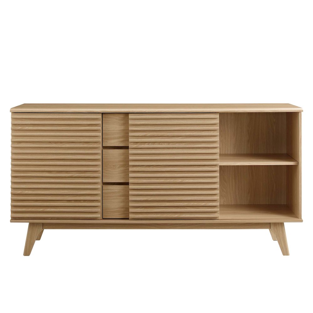 Render 63" Sideboard Buffet Table or TV Stand. Picture 6