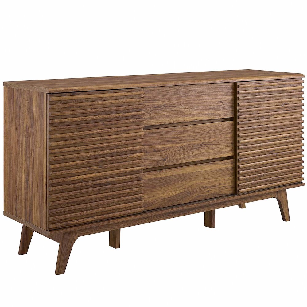 Render 63" Sideboard Buffet Table or TV Stand. Picture 1