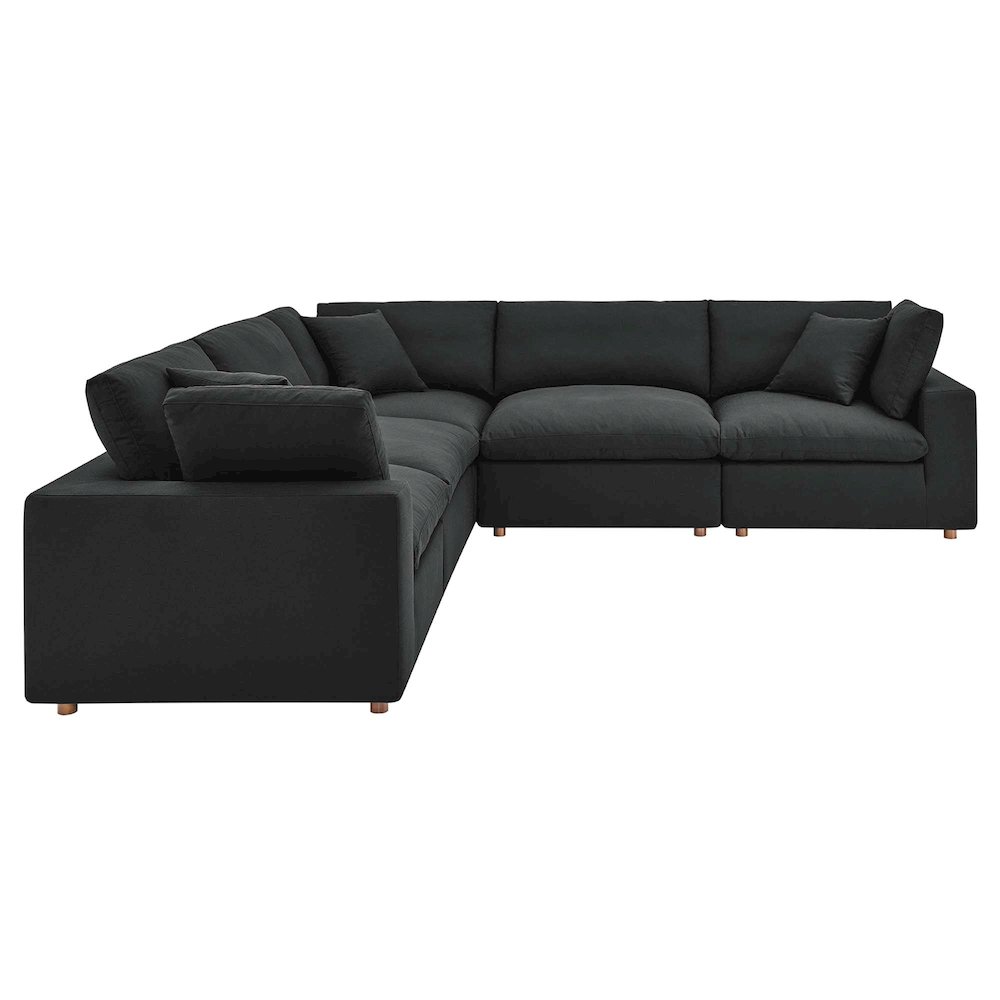 Commix 5 Piece Down Filled Overstuffed Sectional Sofa. Picture 13